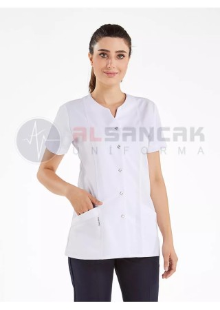 Beyaz Blanca Model Doktor ve Hemşire Ceketi