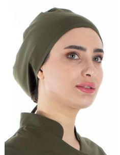 Haki Yeşili Likralı Bone