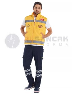 Erkek 112 Acil ATT Lacivert Pantolon (112 nakışlı) 2
