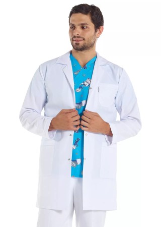 Erkek Spor Yaka Uzun Kol Doktor Önlüğü