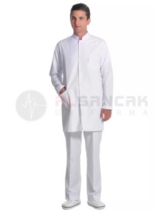 Erkek Hakim Yaka Uzun Kol Doktor Önlüğü 2